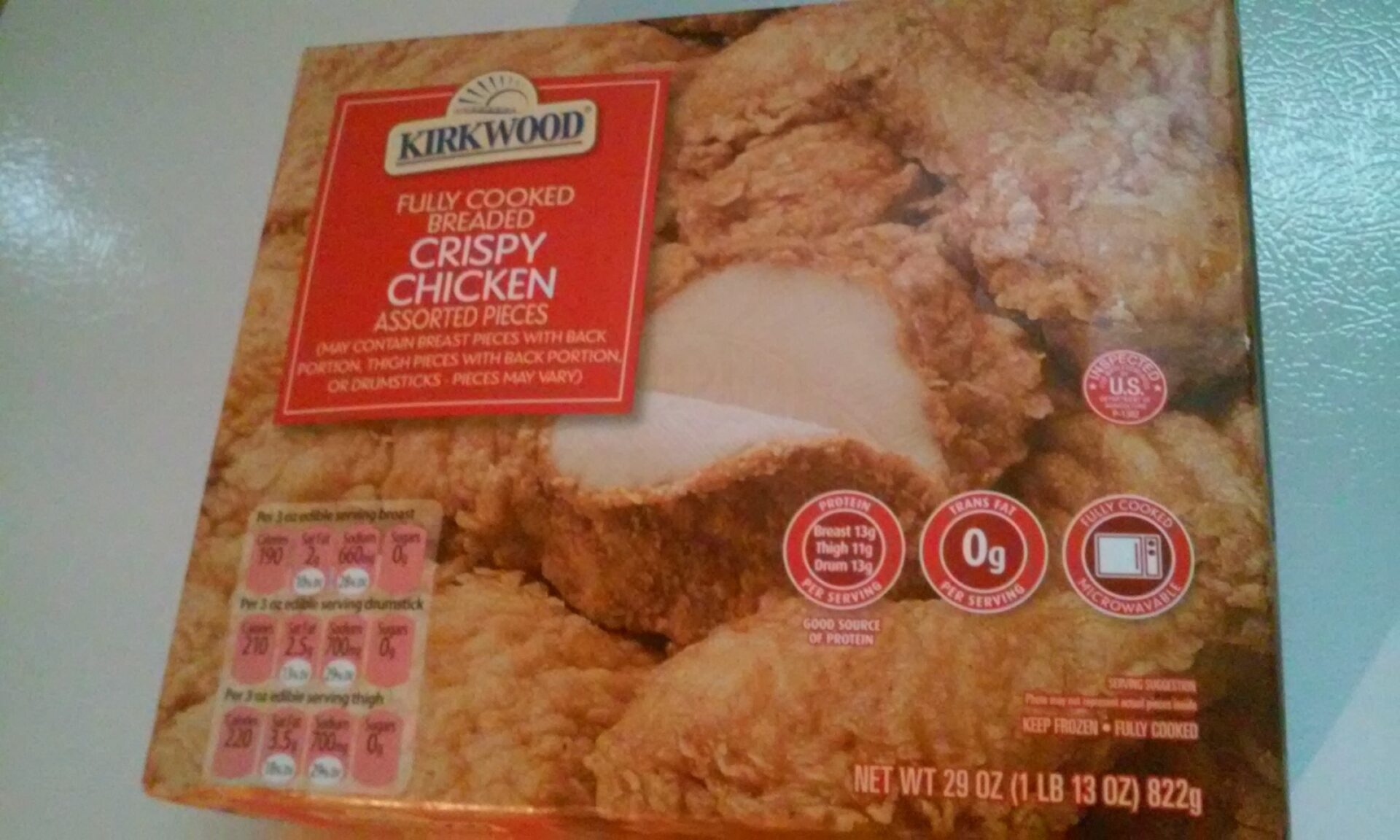 Kirkwood Breaded Crispy Chicken