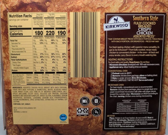 Kirkwood Southern Style Crispy Chicken