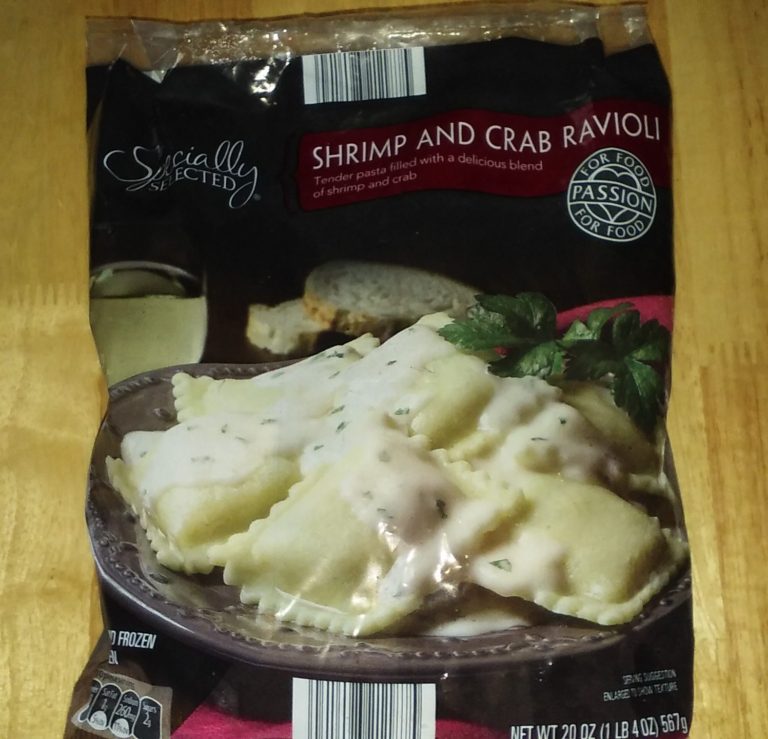 shrimp and crab ravioli
