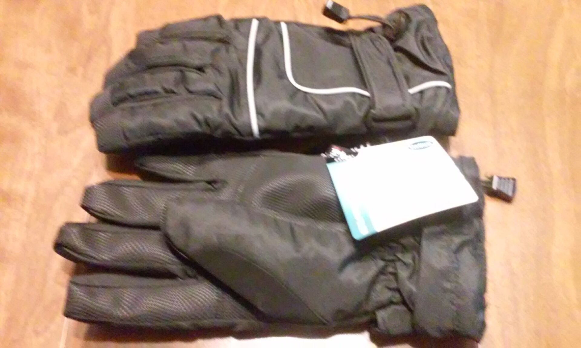 BLACK NEW Crane Ladies 3M Thinsulate Ski Gloves 
