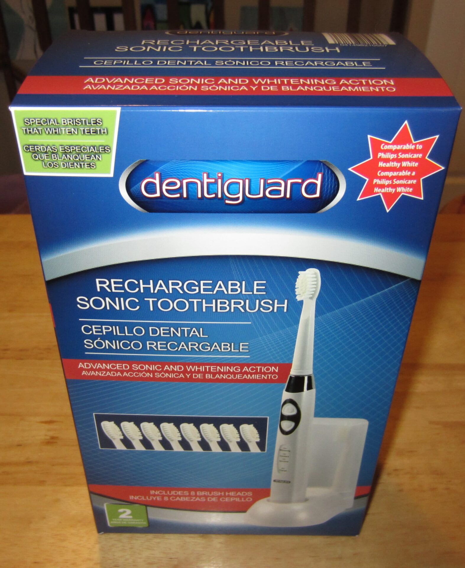 Dentiguard Rechargeable Sonic Toothbrush