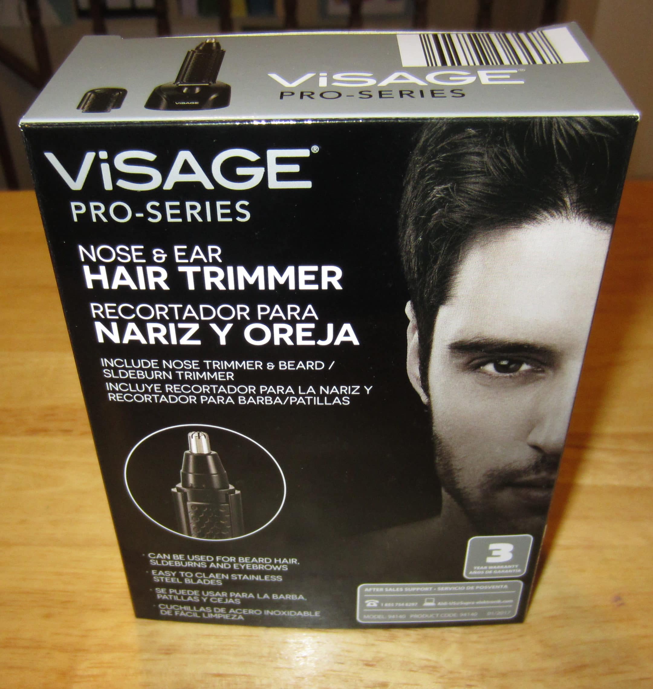 Visage Pro-Series Nose and Ear Hair Trimmer