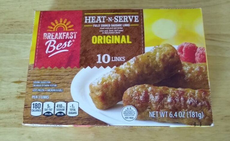 Breakfast Best Heat and Serve Original Sausage Links