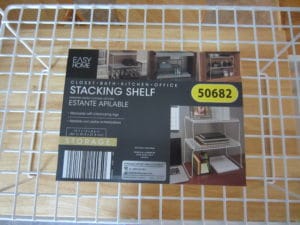 Easy Home Stacking Shelf