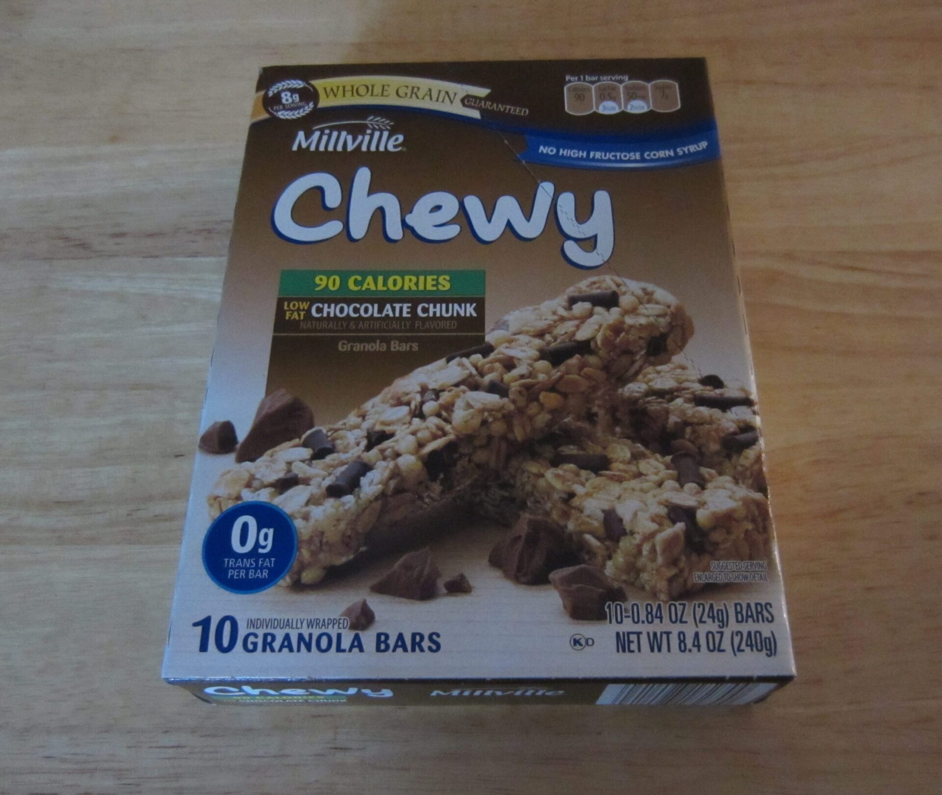 Millville Chewy Granola Bars