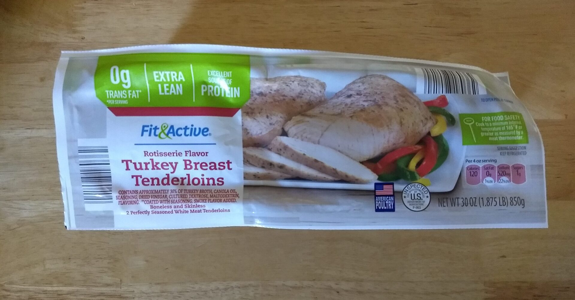Fit & Active Turkey Breast Tenderloin