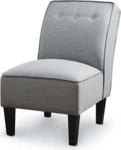 SOHL Furniture Exclusive Collection Tufted Slipper Chair