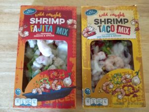 Sea Queen Shrimp Fajita Mix and Shrimp Taco Mix