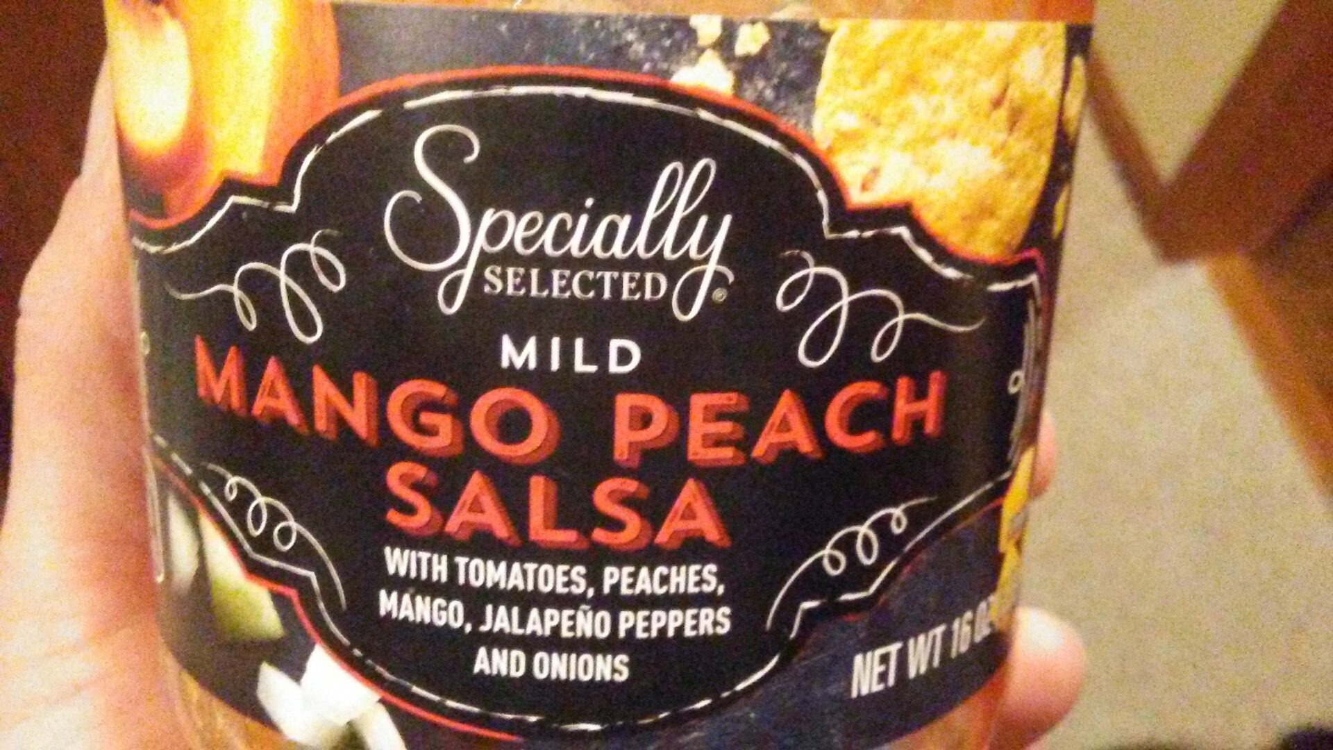 Specially Selected Mild Mango Peach Salsa