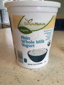Simply Nature Whole Milk Organic Yogurt