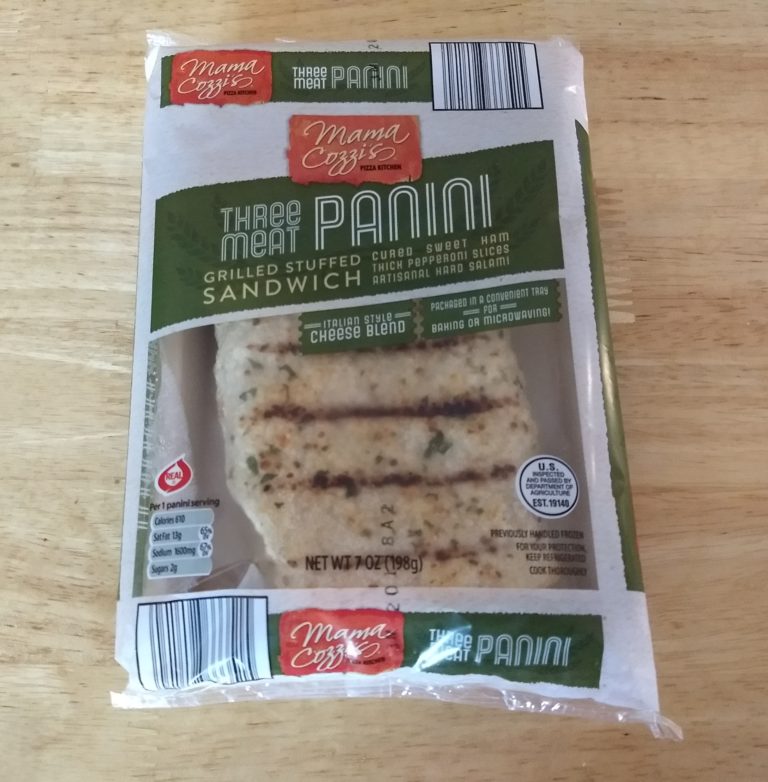 Mama Cozzi's Three Meat Panini Grilled Stuffed Sandwich