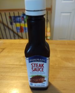 Burman's Steak Sauce