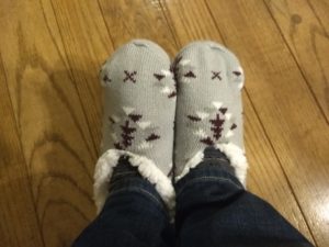 Serra Lounge Wear Ladies Cozy Knit Slipper Socks