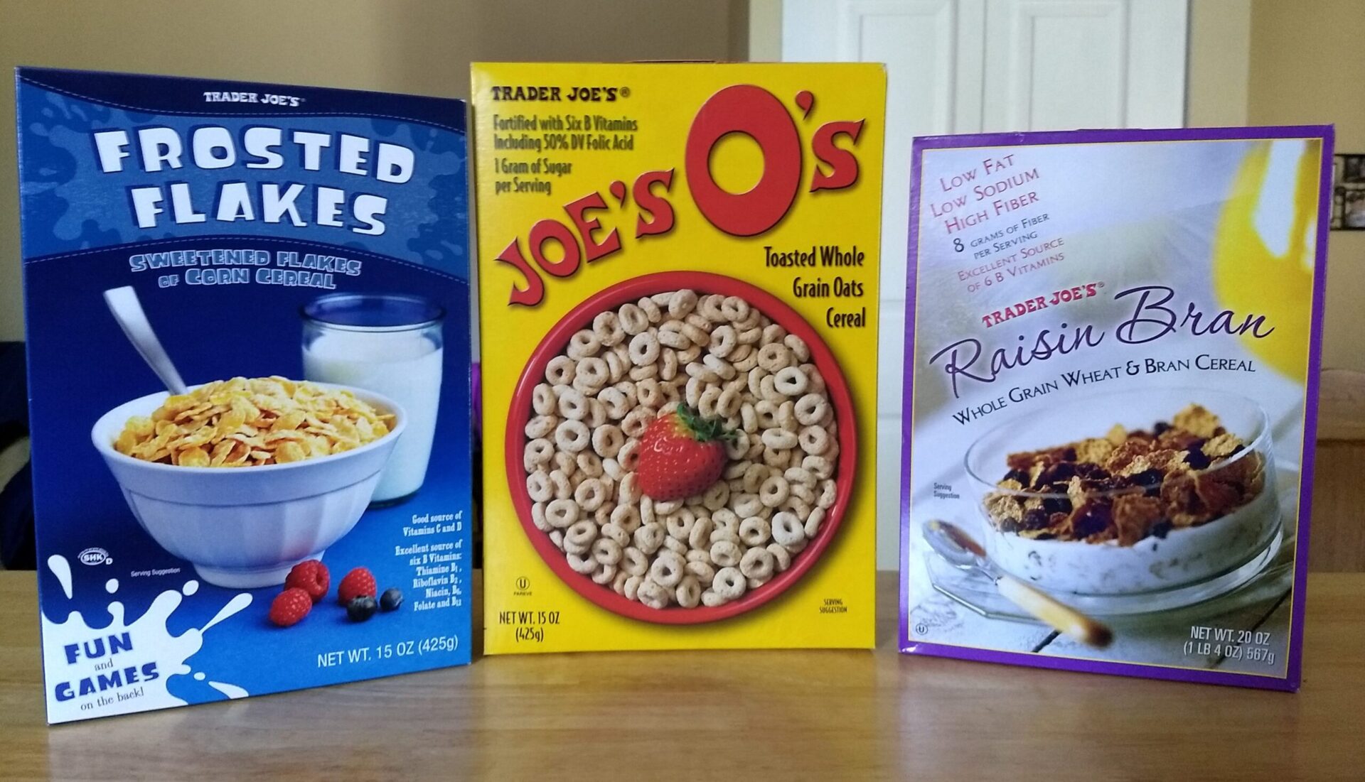 Trader Joe’s Cereals