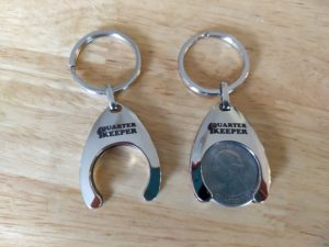 Aldi Solutions Quarter Keychain Holder