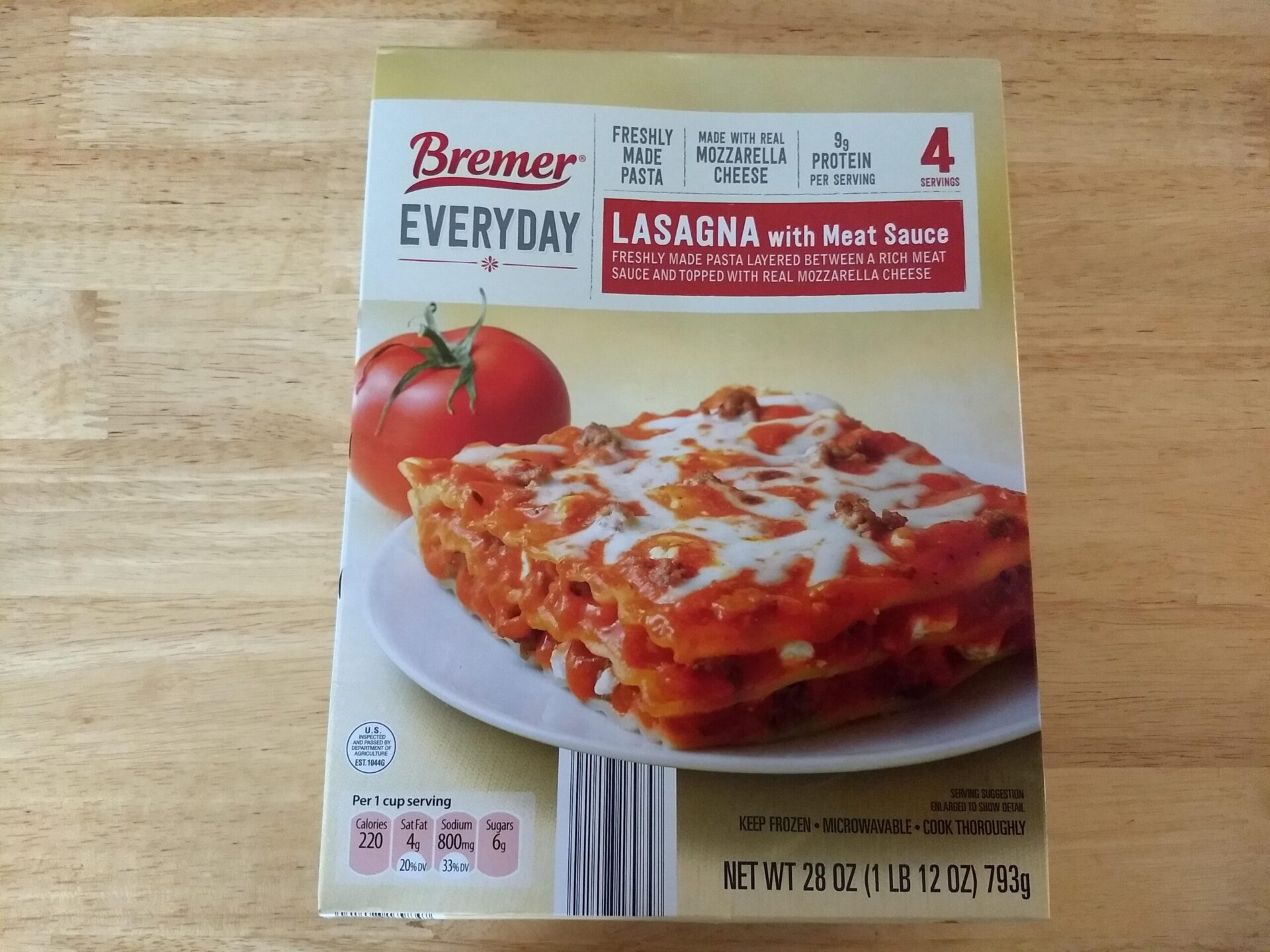 Bremer Everyday Lasagna
