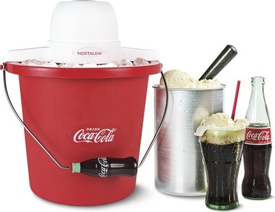 Coca-Cola 4-Quart Electric Ice Cream Maker
