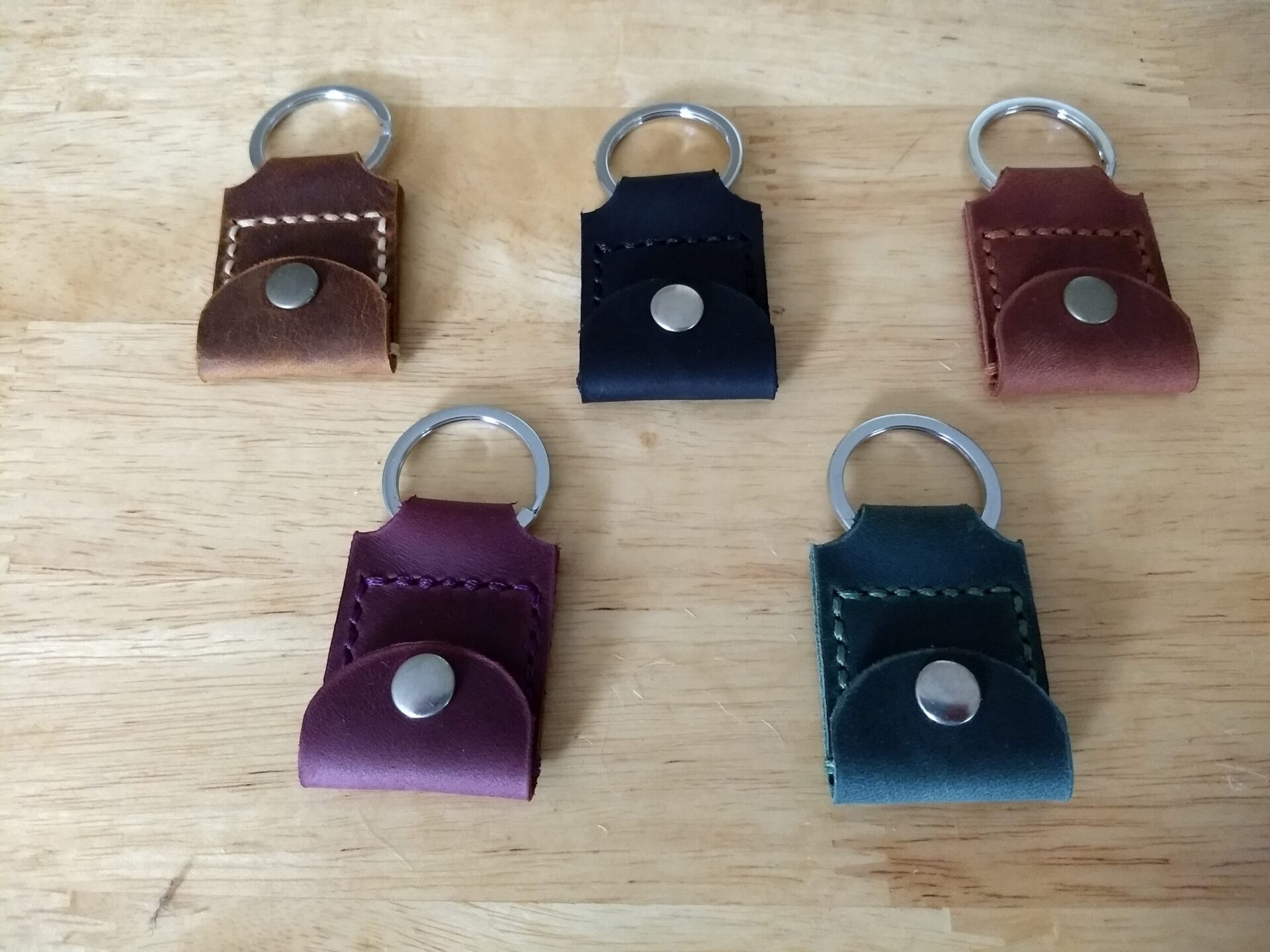 Etsy: TheWayLeather Quarter Keychain Holder | ALDI REVIEWER