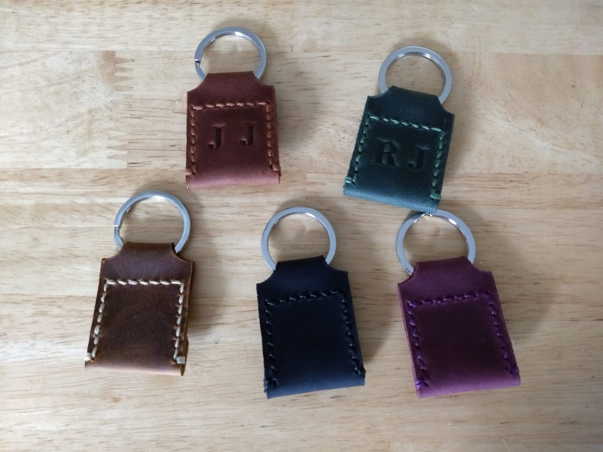 The Way Leather Quarter Keychain Holder 3