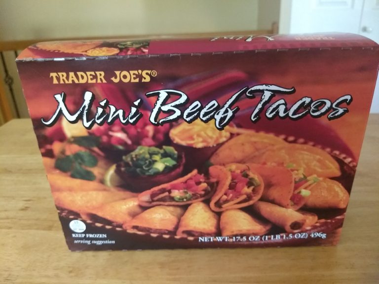 Trader Joe's Mini Beef Tacos