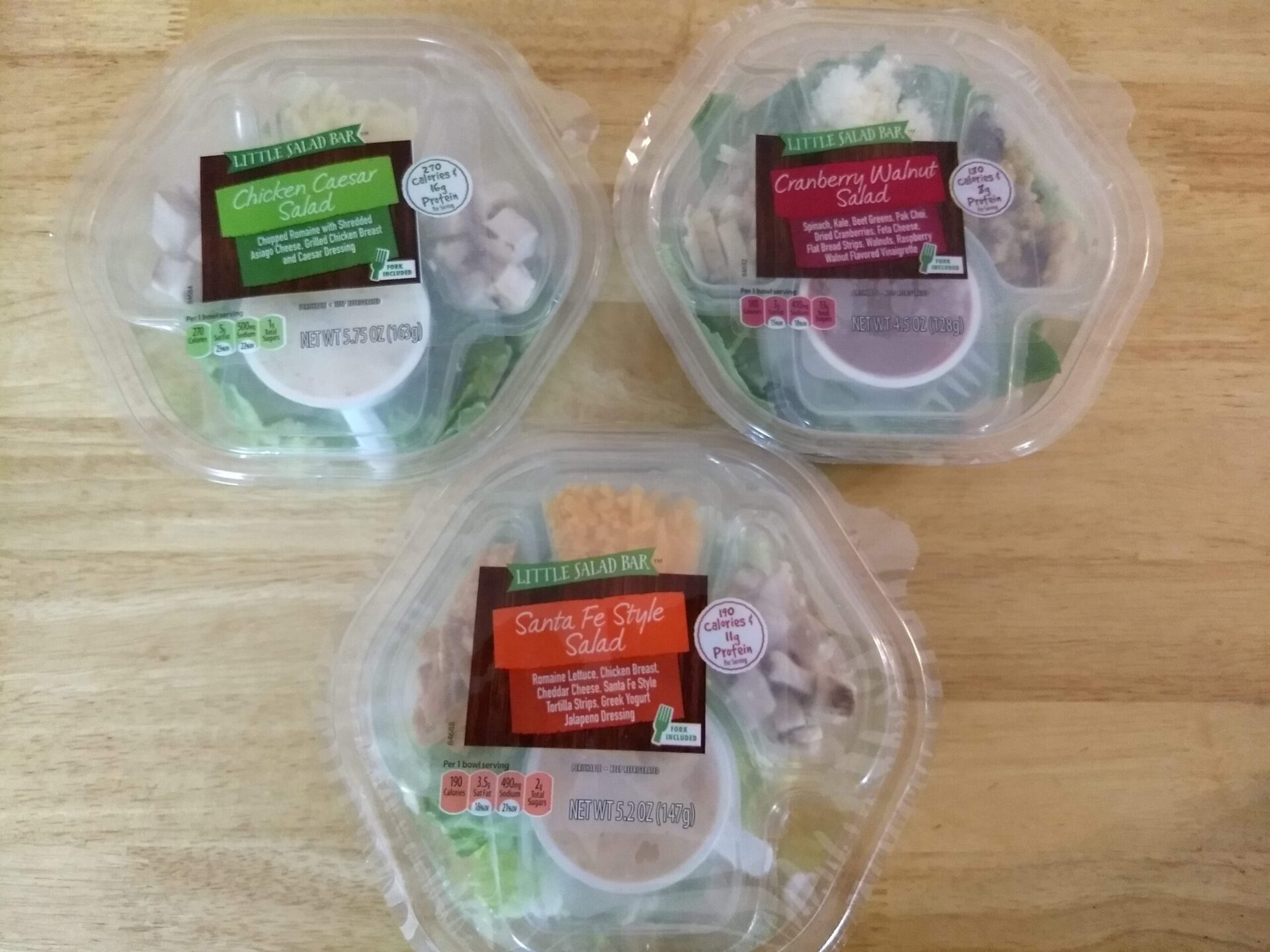 Little Salad Bar Salad Bowls