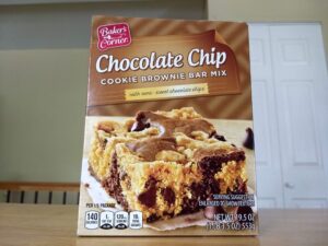 Baker's Corner Chocolate Chip Cookie Brownie Bar Mix