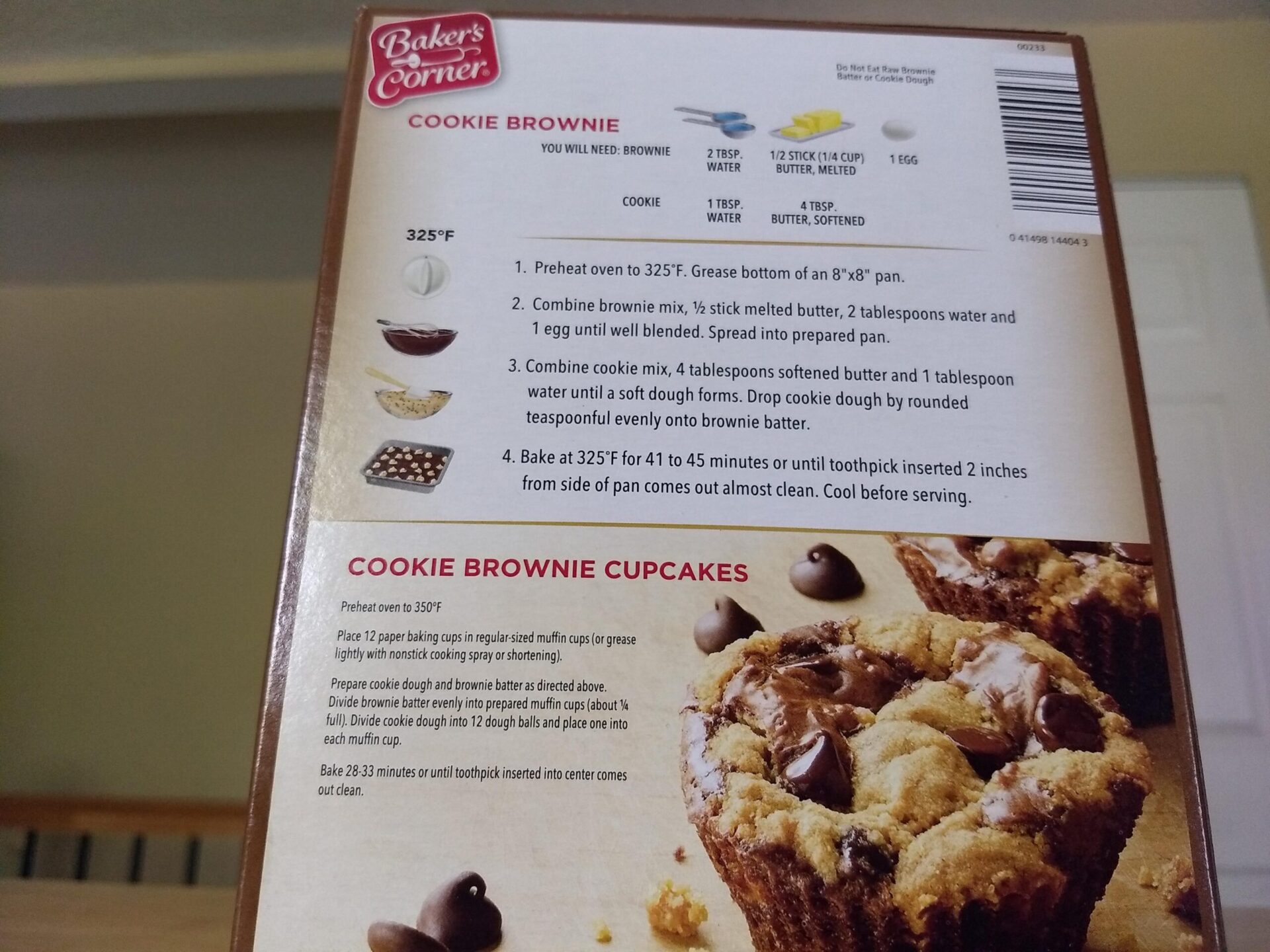 fløjte Clancy Bror Baker's Corner Chocolate Chip Cookie Brownie Bar Mix | ALDI REVIEWER