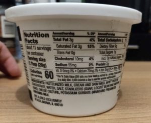 Happy Farms Greek Cream Cheese Spread - Nutrition and Ingredients