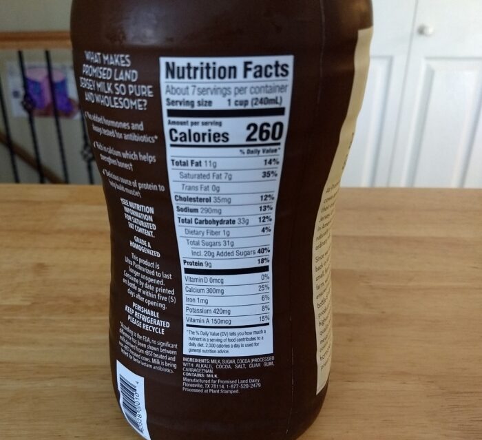 Promised Land Dairy Chocolate Milk