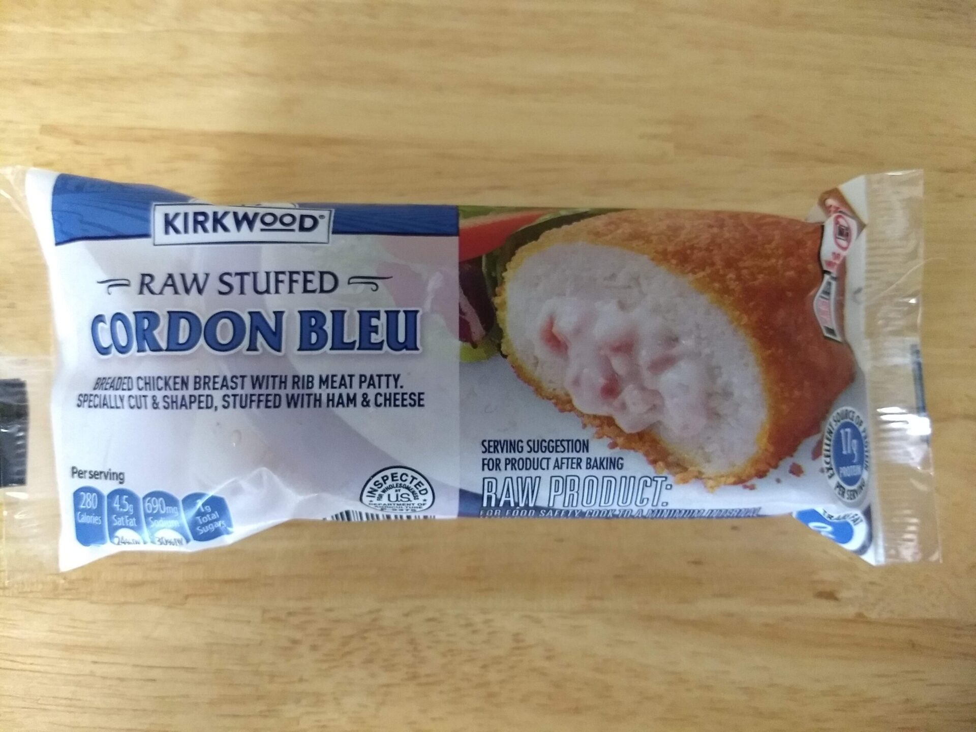 Kirkwood Chicken Cordon Bleu