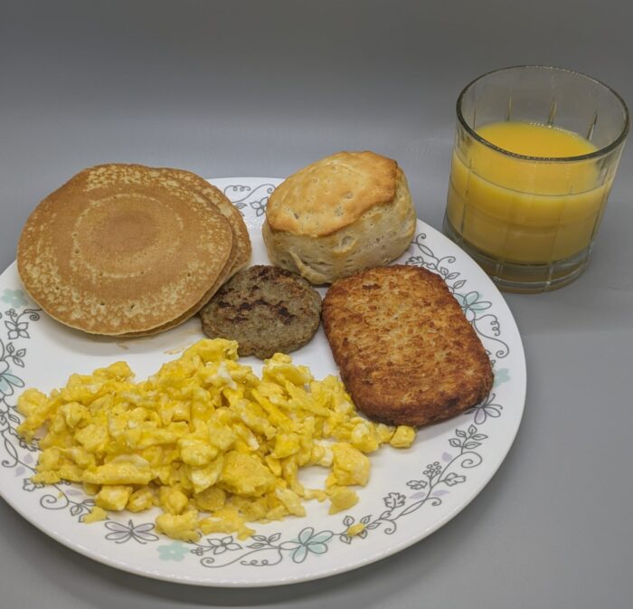 Big Breakfast with Hotcakes