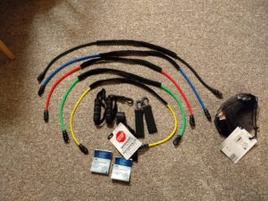 Crane Fitness 5 Level Resistance Tube Set