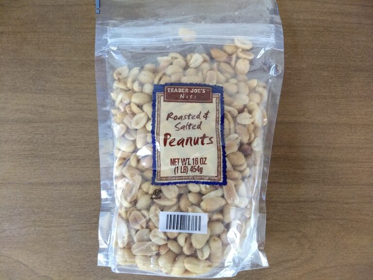 Trader Joe's: Roasted and Salted Peanuts