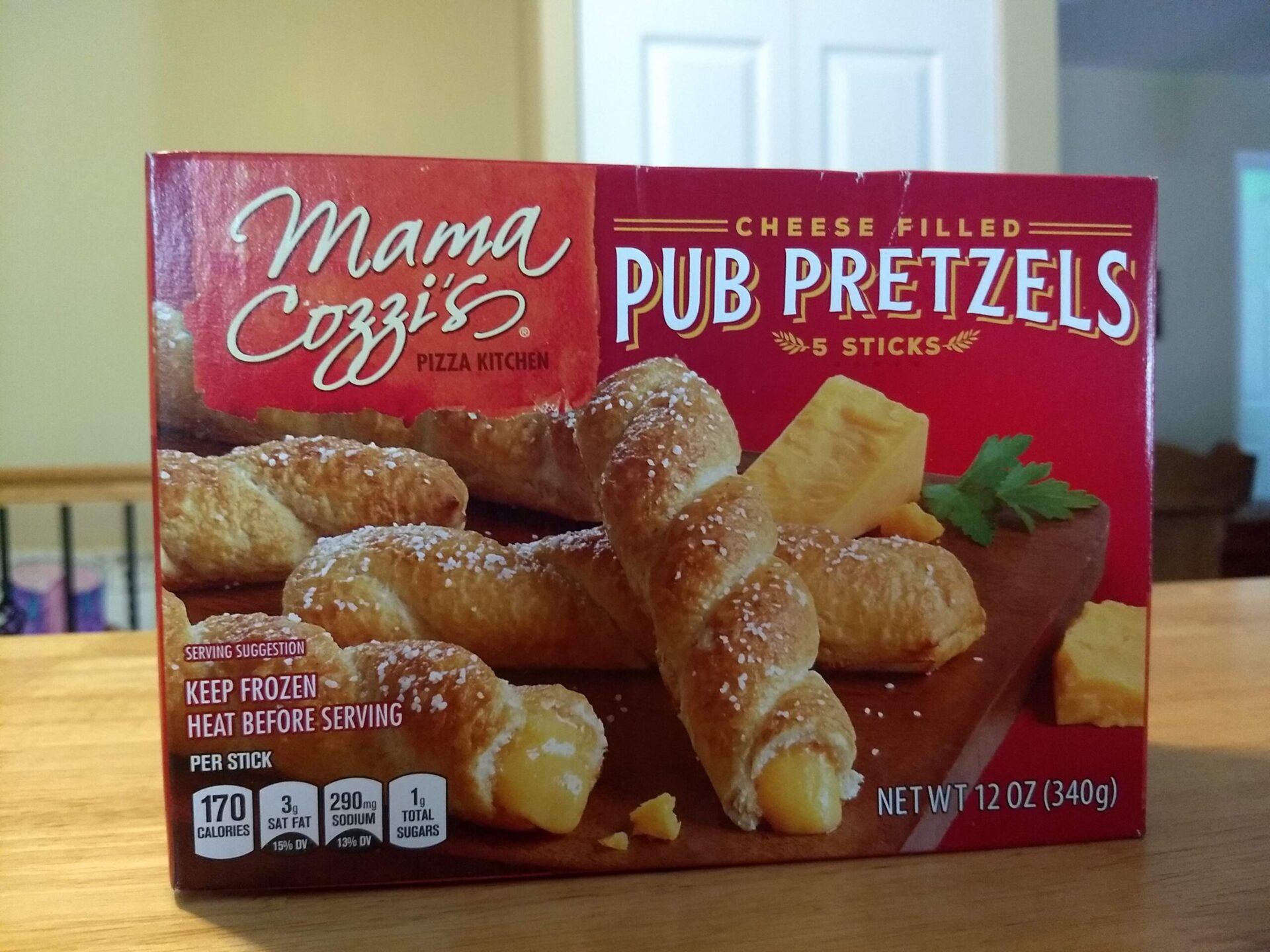 Mama Cozzi's Cheese Filled Pub Pretzels