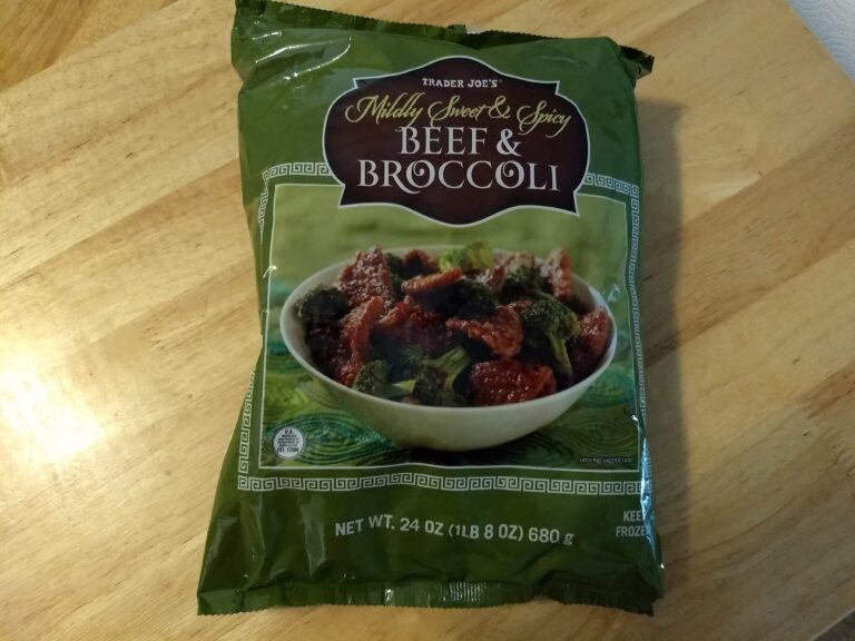 Trader Joe's Beef & Broccoli