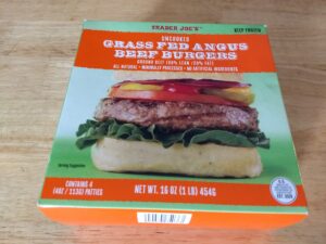 Trader Joe's Grass-Fed Burgers