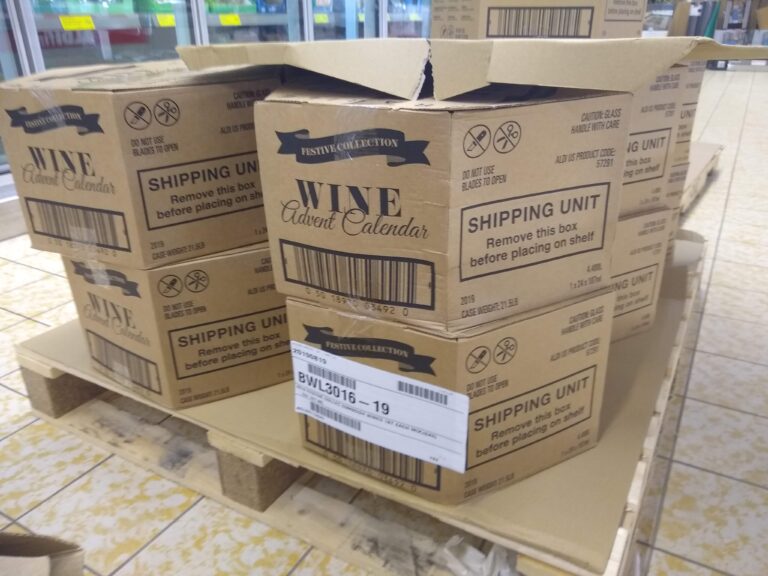Aldi wine Advent calendar 1