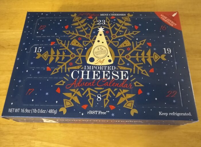 Emporium Selection Imported Cheese Advent Calendar ALDI REVIEWER