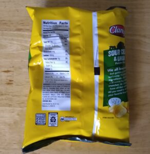 Clancy's Sour Cream and Onion Potato Chips
