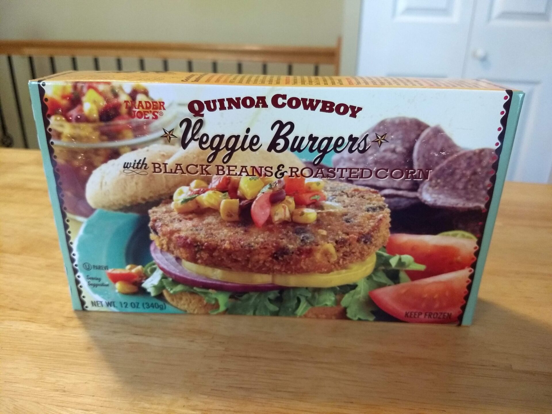 Trader Joe's Quinoa Cowboy Veggie Burgers