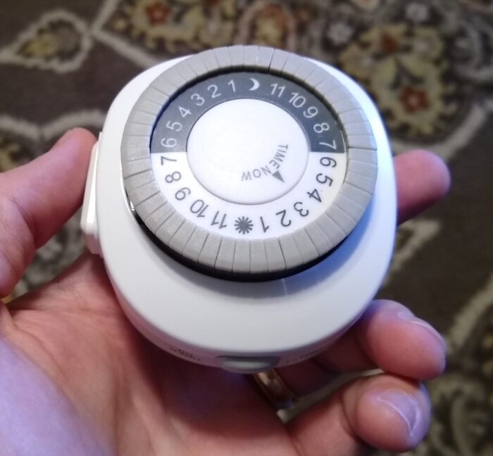 Easy Home 24-Hour Mechanical Indoor Timer