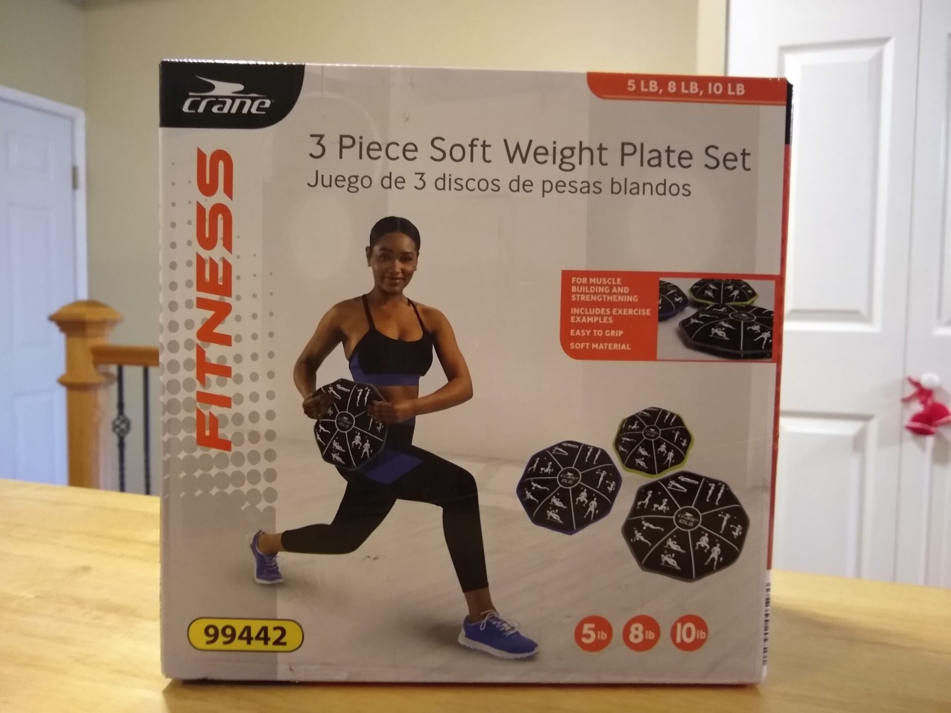 Crane 3 Piece Soft Weight Plate Set
