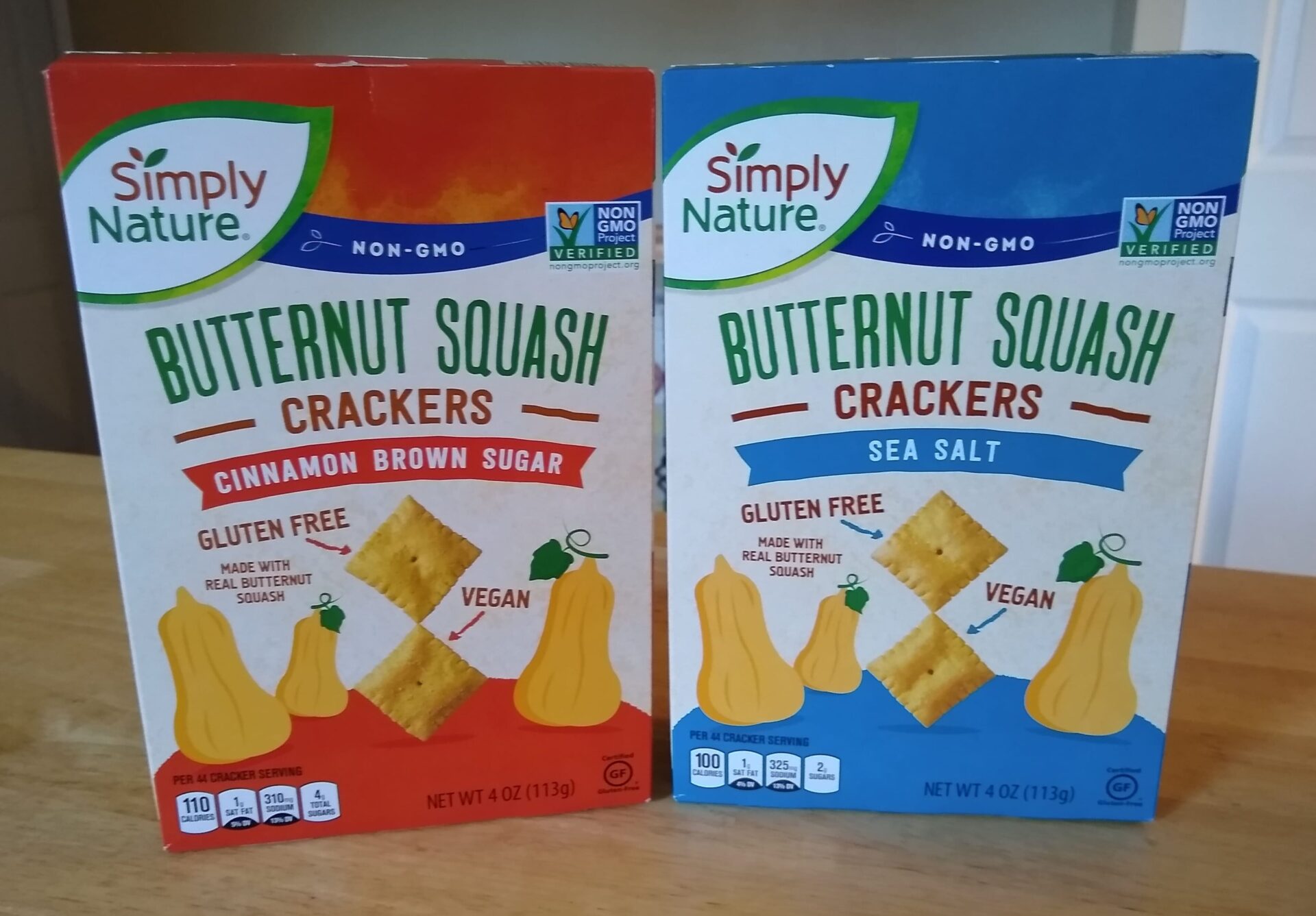 Simply Nature Butternut Squash Crackers