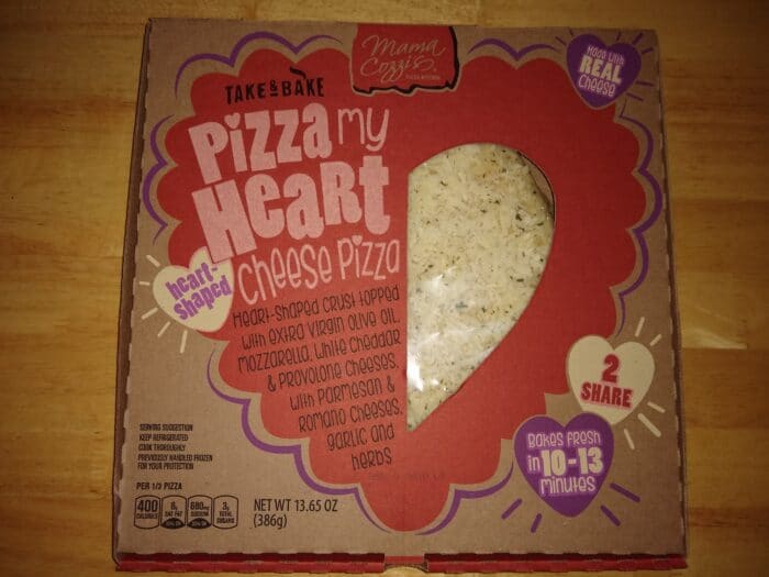 Mama Cozzi's Pizza My Heart Heart-Shaped Cheese Pizza
