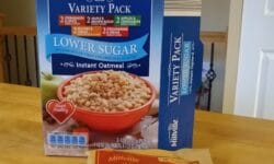 Millville Lower Sugar Instant Oatmeal