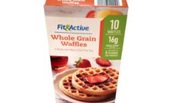 fit and active whole grain waffles