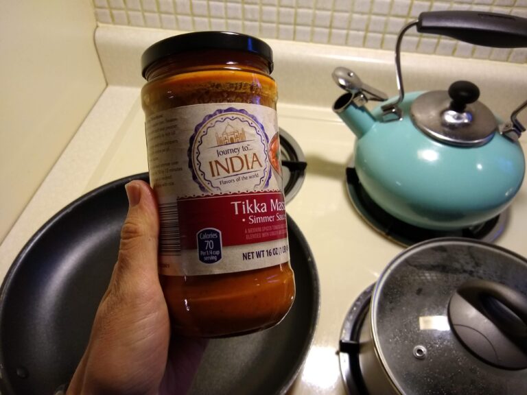 We Used Our Last Jar of Good Aldi Tikka Masala