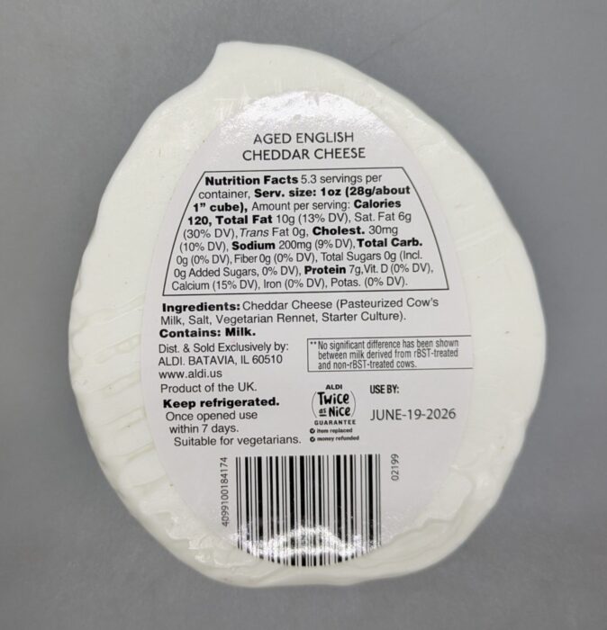 Emporium Selection Aged English Cheddar