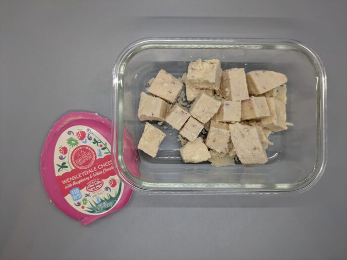 Emporium Selection Wensleydale Cheese with Raspberry & White Chocolate