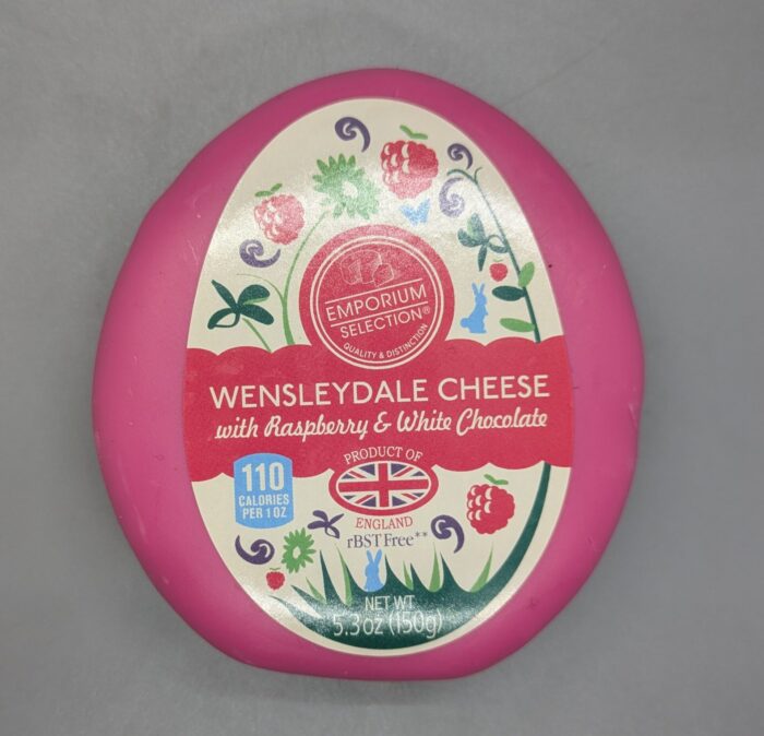 Emporium Selection Wensleydale Cheese with Raspberry & White Chocolate